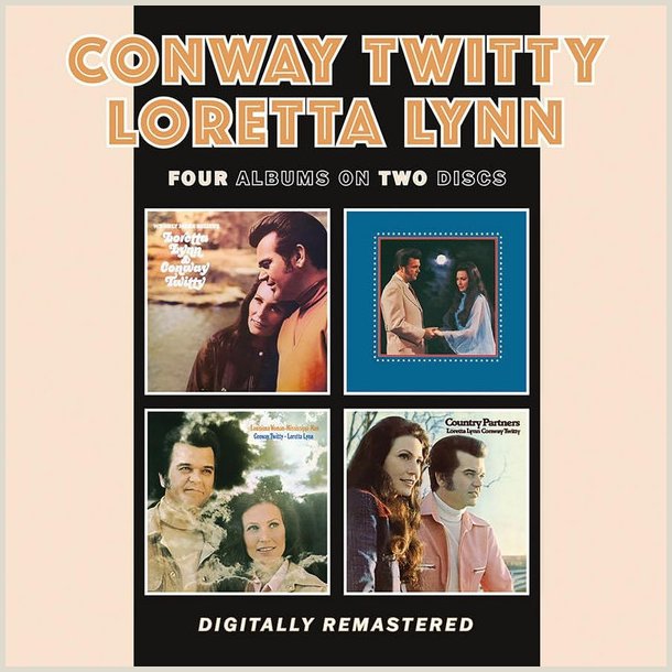 Conway Twitty and Loretta Lynn - We Only Make Believe / Lead Me On / Louisiana Woman-Mississippi Man / Country Partners