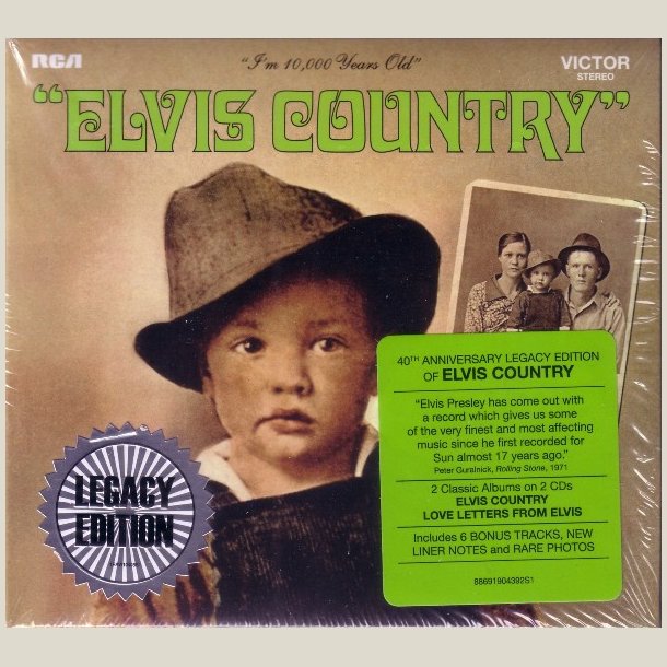 Elvis Presley - Elvis Country [Legacy Edition] [2 CD Set]