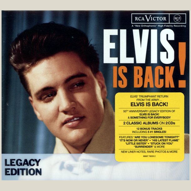 Elvis Presley - Elvis Is Back! (Legacy Edition 2 CD)