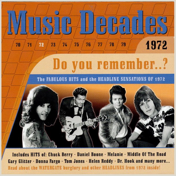 Variours Artist - Music Decades 1972