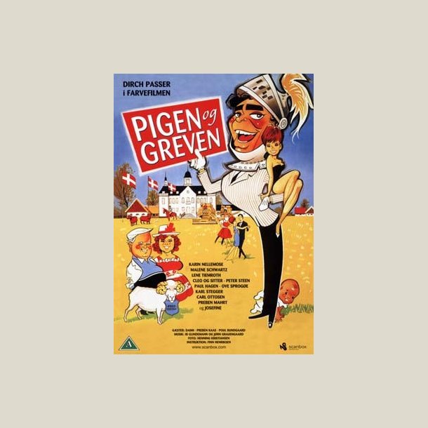 DVD - Pigen Og Greven