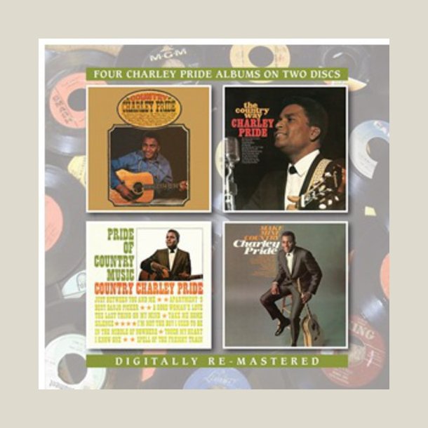 Charlie Pride - Country Charlie Pride / Country Way / Pride Of Country Music / Make Mine Country (2CD Set)
