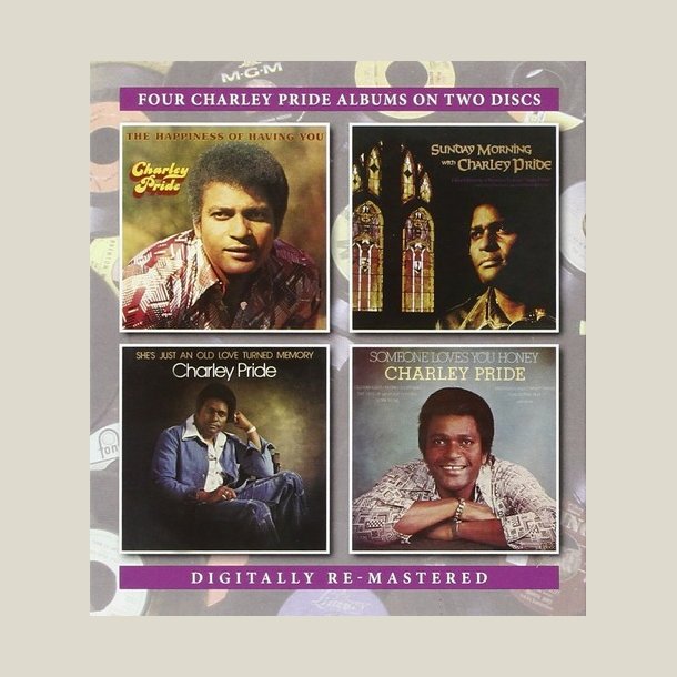 Charley Pride - Happiness of Having You / Sunday Morning / She's Just  (2CD Set)