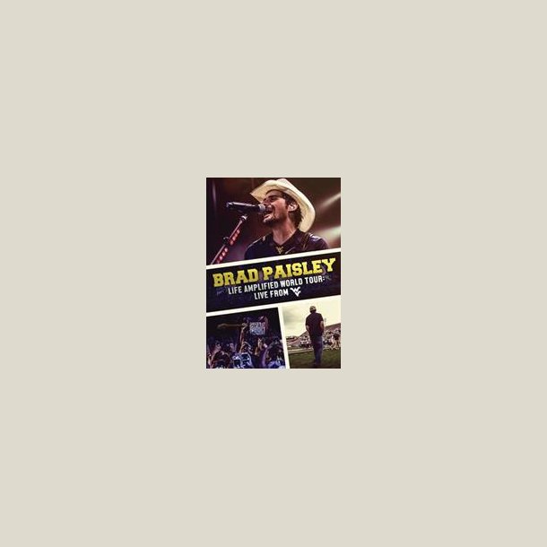 Brad Paisley - Life Amplified World Tour: Live From Wvu (DVD)