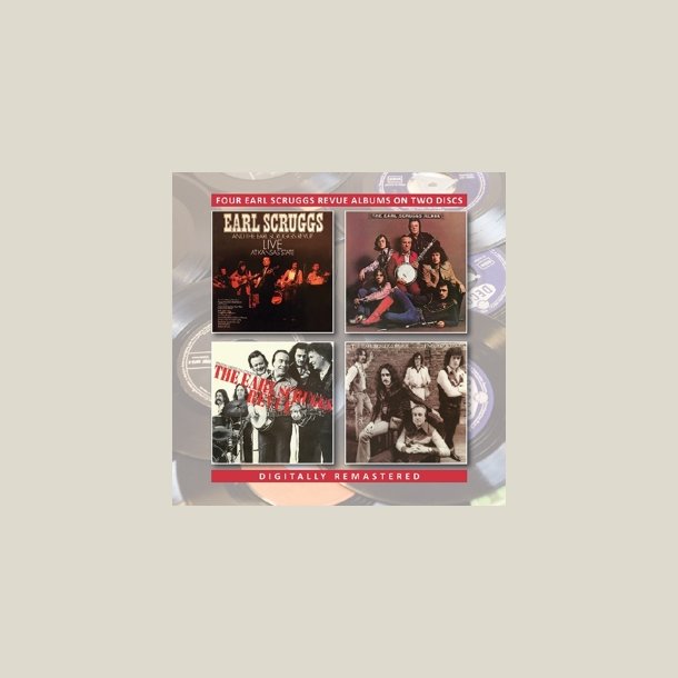 Earl Scruggs Revue Live At Kansas State / The Earl Scruggs Revue / Rockin' Cross The Country / Family Portrait(2 CD Set)