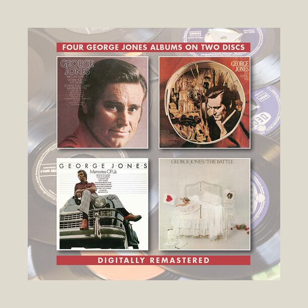 George Jones - George Jones - In A Gospel Way / Memories Of Us / The Battle