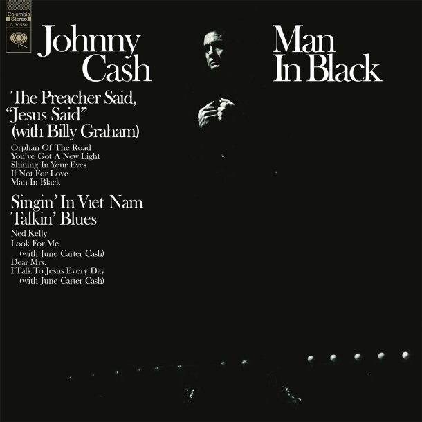 Johnny Cash - Man In Black (Deluxe sleeve)  [VINYL]