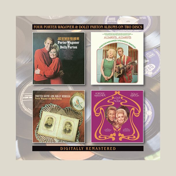Porter Wagoner & Dolly Parton - Just Between You And Me / Always, Always / Porter Wayne And Doll (2CD)