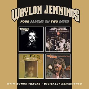 Waylon Jennings - Lonesome, On'ry & Mean/Honky Tonk Heroes/This Time/The Ramblin' Man + bonus Teracks [2 CD]
